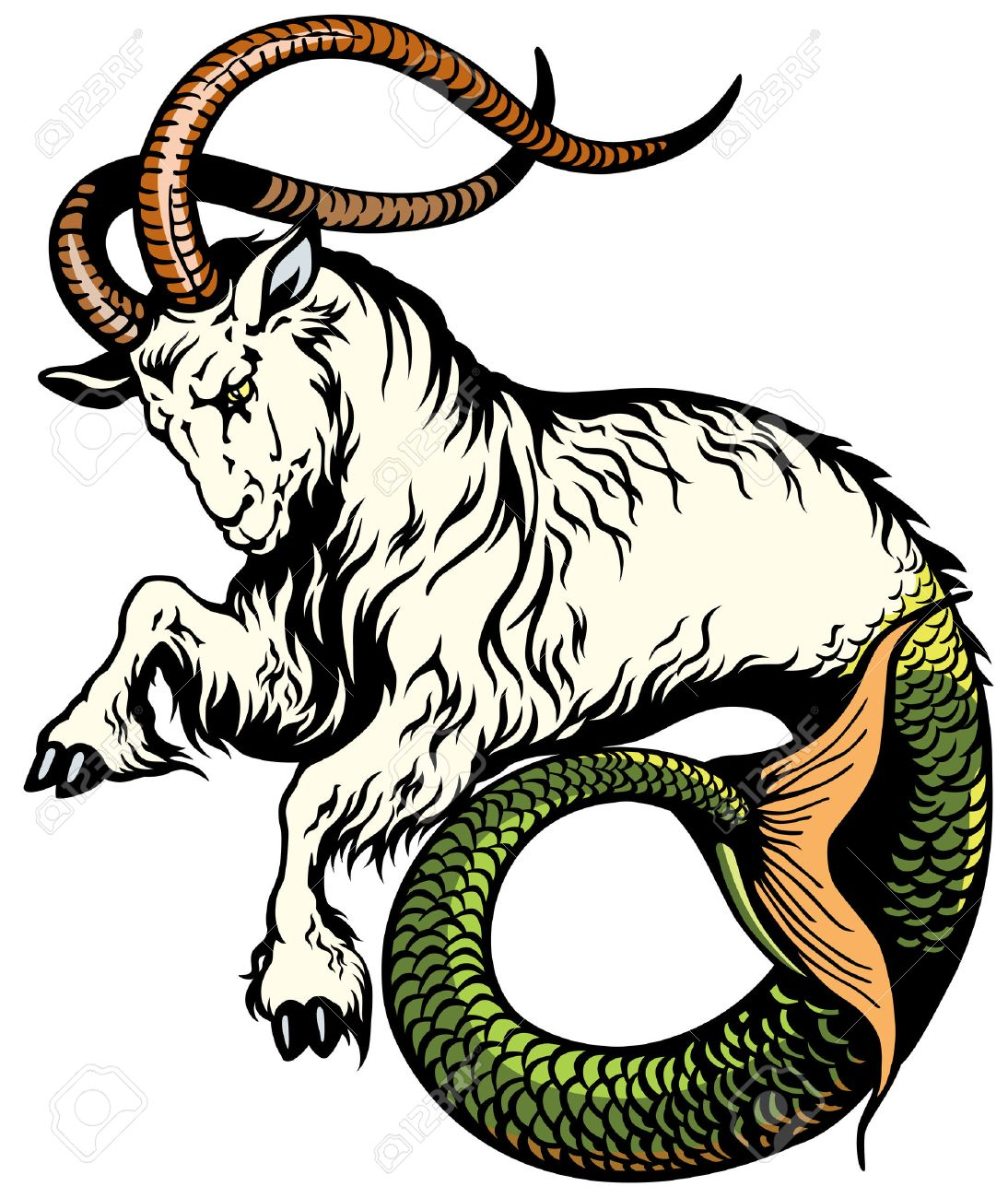 ¿Cuál es el animal que representa a Capricornio?