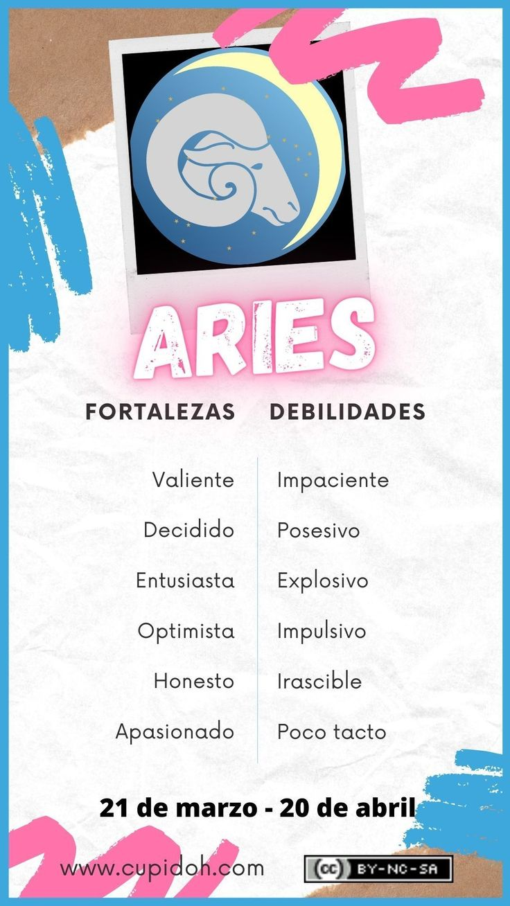 ¿Cómo es la personalidad de un Aries?